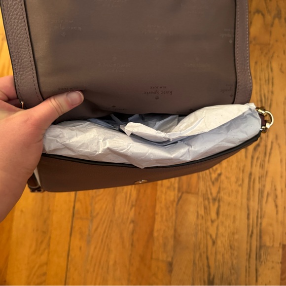 Purple/Burgundy Kate Spade Bag. - Picture 4 of 8